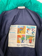 Vintage Sergio Tacchini Puffer | Retro 80s Ski Style | Τυρκουάζ XL